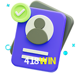 Tornar-se um membro do 418WIN é muito simples