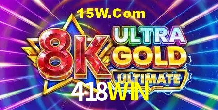 Tela de boas-vindas e lobby de jogos do aplicativo 418WIN